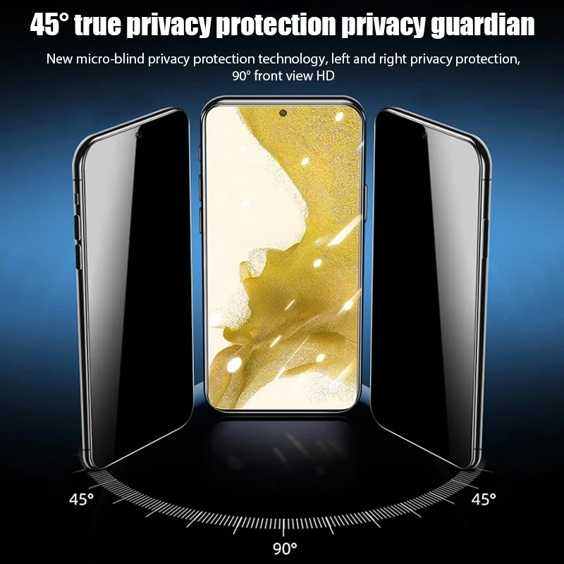 3pcs Protection D'écran En Verre Trempé Full Coverage Pour Galaxy A54 5G  A14 A34 A04 A04S A04E A24 A51 A52 A52S A13 A23 A33 A53 A73 A12 A22 4G 5G  A22S A32